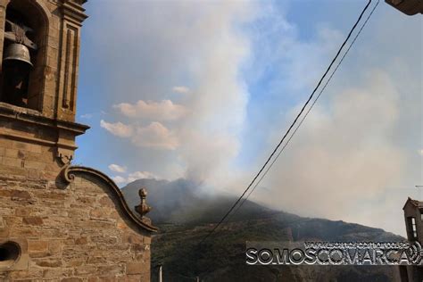 Las Llamas Ya Han Calcinado Hect Reas En Casaio