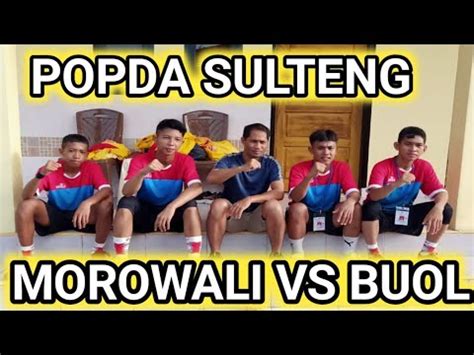 POPDA SULTENG BUOL VS MOROWALI LUAR BIASA AKSI ATLET BUOL SAAT