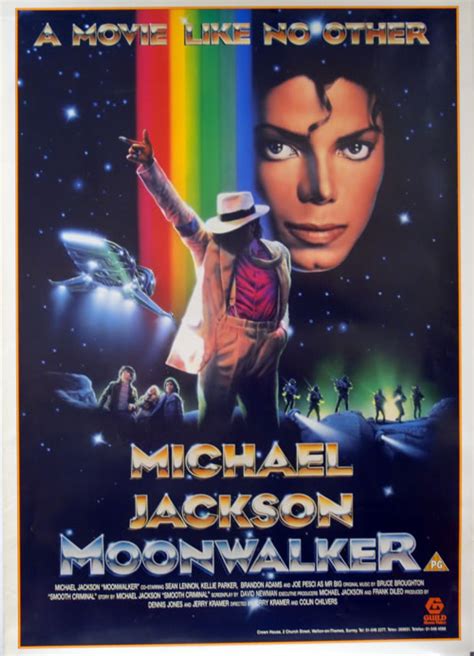 Michael Jackson Moonwalker Movie Poster