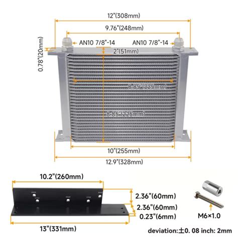 Row Engine Oil Cooler Kit For Nissan Z L Z L