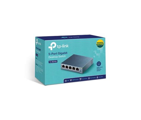 Switch Puertos Tp Link Tl Sg No Administrable Desktop Puertos