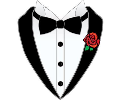 Suit And Bow Tie Clipart