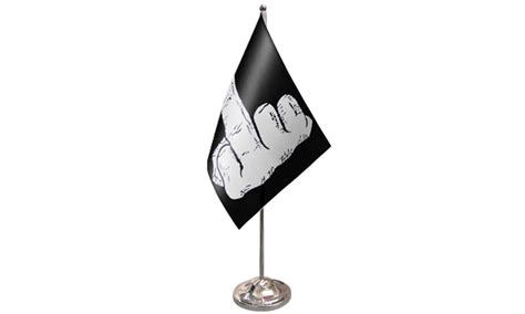 middle finger satin table flag   flag superstore