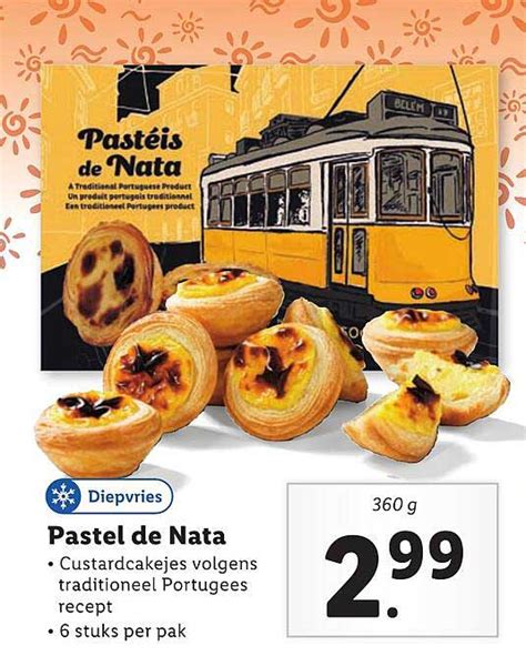 Pastel De Nata Aanbieding Bij Lidl Folders Nl