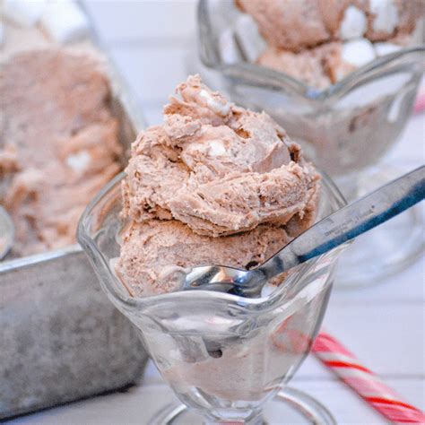 No Churn Hot Chocolate Ice Cream SummerDessertWeek Sons R Us