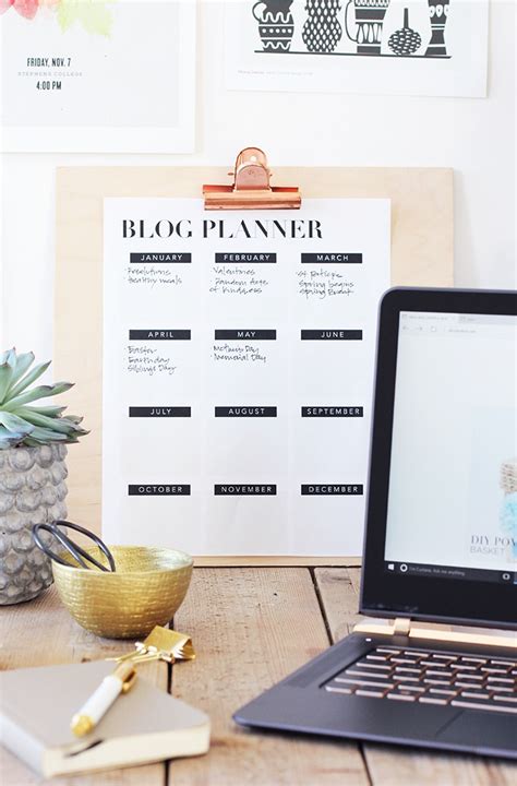 Free Printable Blog Planner Alice And Lois