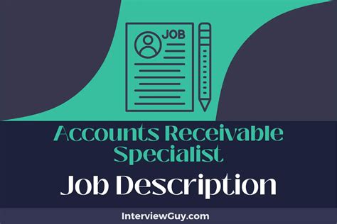 Accounts Receivable Specialist Job Description Updated For