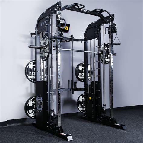 Jacked Up Power Rack Plus All In One Functional Trainer Cable Crossove