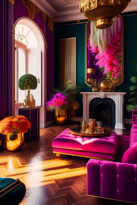 Lexica Architectural Digest Photo Of A Maximalist Infrared Vaporwave