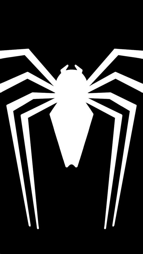 Spiderman Logo Black And White Posted By Ethan Cunningham Spider Man