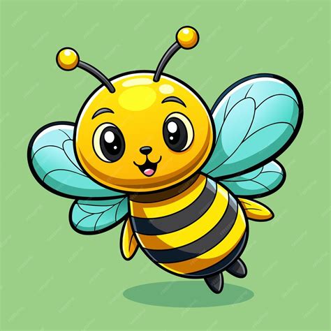 Desenho Colorido De Abelha - Vector de desenho animado de abelha para desenhos coloridos | vetor ...