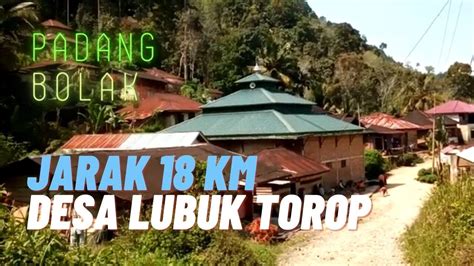 18 KM DARI GUNUNG TUA BEGINI DESA LUBUK TOROP KECAMATAN PADANG BOLAK