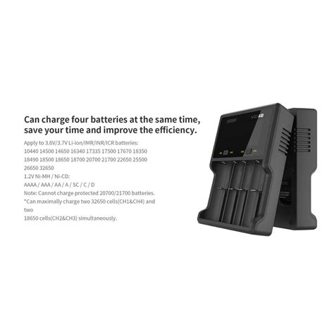 XTAR VC4S Charger