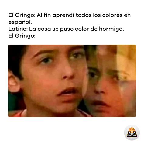 El Gringo Al Fin Aprend Todos Los Colores En Espa Ol Latino La Cosa