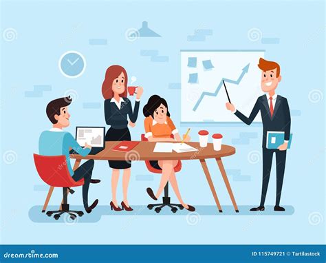 Meeting Cartoon Stock Illustrations – 46,218 Meeting Cartoon Stock ...