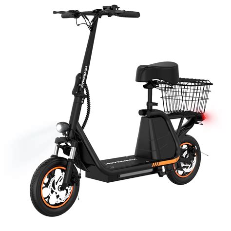 "HOVERMAX H10S Electric Scooter, Adjustable Seat, 400W, 22 Miles Range ...