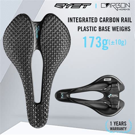 Ryet D Printed Bicycle Saddle Ultralight Carbon Eva Saddle