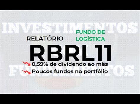 Rbrl Fundamentos De Aloca O E Dividendos Youtube