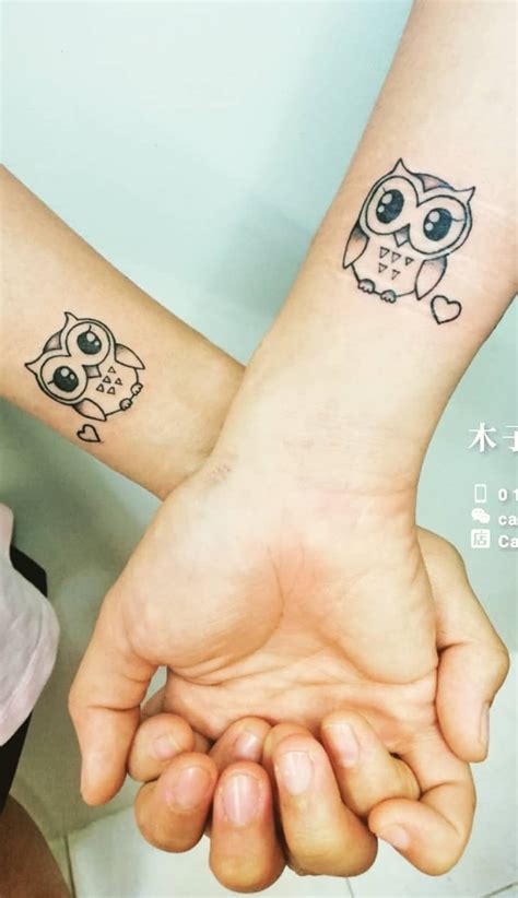 Matching Couple Tattoos For Lovers