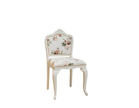 Silla Blanca Estampado Floral Para Eventos Mesa Presidencial