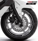 Jual Stiker Velg Sticker Motor Decal Yamaha NMAX Kode VNMX V10 Hitam Di