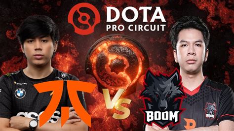 BOOM VS FNATIC DPC SEA DIVISION 1 YouTube