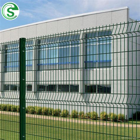 Decorative Nylofor Pvc D Bending Panel Welded Curved Steel Wire Mesh