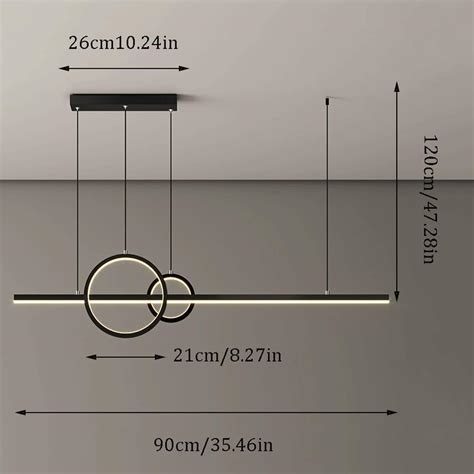 Lampara Minimalista Geom Trica Mr Led Panam