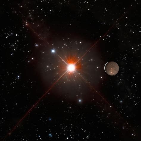 Premium Photo Proxima Centauri B Orbits Its Parent Star At A Distance