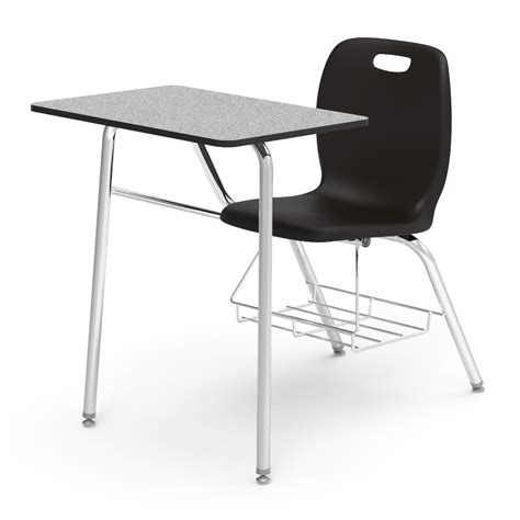 Virco N2 Series Combo School Desk Hard Plastic Top Schooloutlet