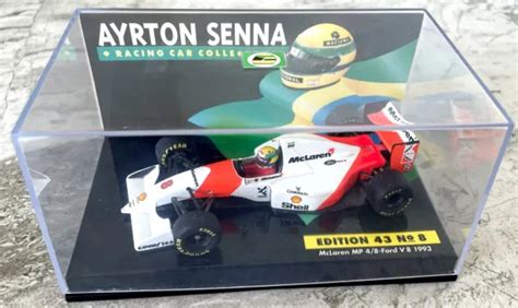 MINICHAMPS 1 43 AYRTON Senna Mclaren Mp4 8 Ford V8 1993 F1 Voiture