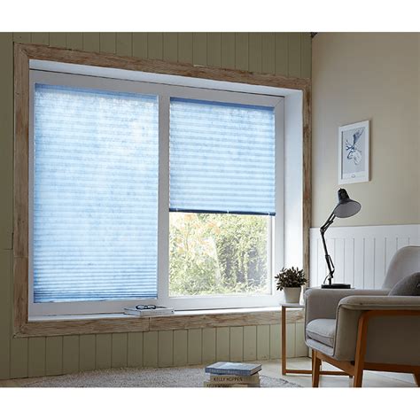 No Tools Easy Install Cordless Cellular Shades Horizontal Window Blinds ...