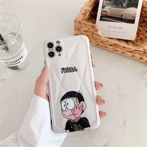 Doraemon Nobita Shizuka Couple Phone Case Tweggo