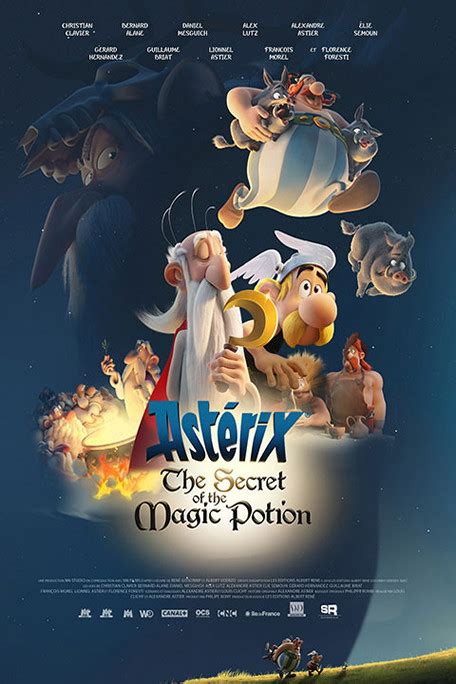 Poster Zum Film Asterix Und Das Geheimnis Des Zaubertranks Bild Auf