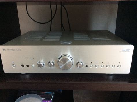 Cambridge Audio Azur 550a Silver Finish For Sale Canuck Audio Mart