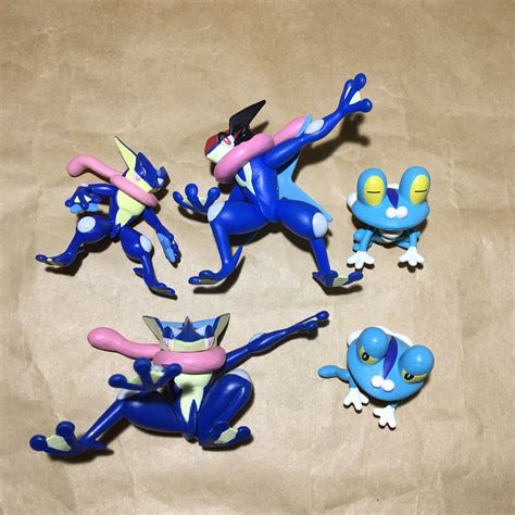 【未使用】メガハウス ポケットモンスター ポケモン サトシ＆ピカチュウ＆サトシゲッコウガ フィギュア Gem ポケットモンスターシリーズ