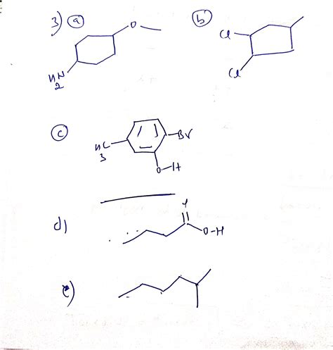 Solved Ch32chcho 3 Convert The Lewis Structures To Line Angle