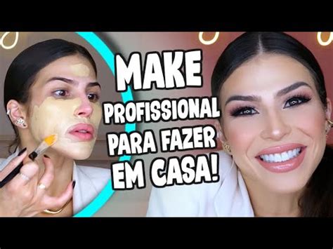 Maquiagem Profissional Para Fazer Em Casa Fernanda Petrizi Youtube