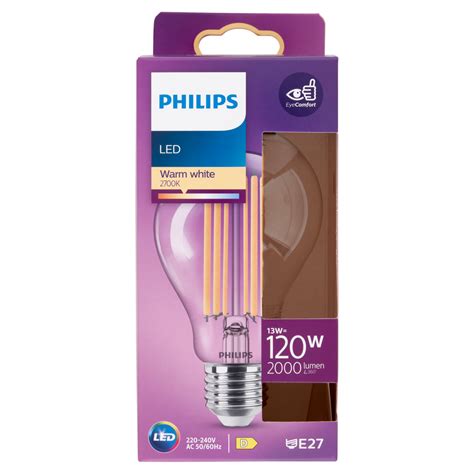 Philips Led Goccia Filamento 120W E27 2700K Carrefour