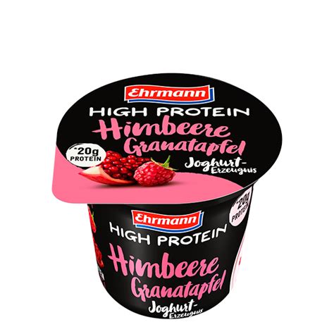 High Protein Yogurt Strawberry Ehrmann Int