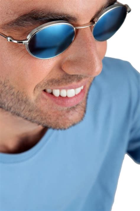 Young Black Man Portrait In Sunglasses Stock Image Image Of Ethnic Profile 4872437