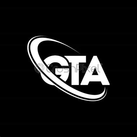 GTA logo. GTA letter. GTA letter logo design. Initials GTA - stock ...