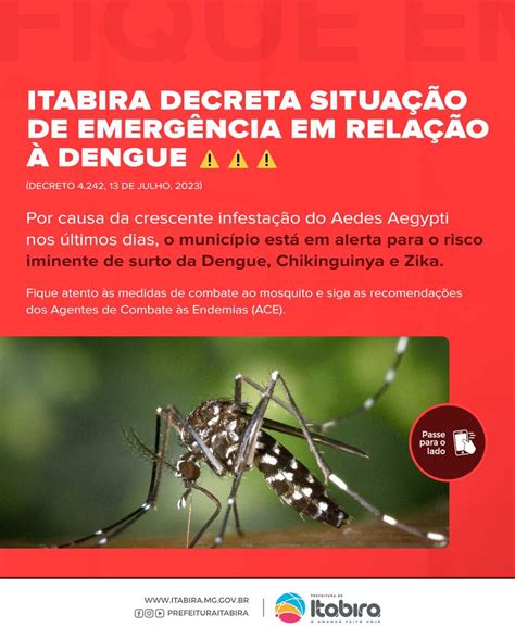 Prefeitura Municipal De Itabira Itabira Decreta Situa O De