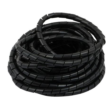 Unique Bargains 8mm Diameter Flexible Spiral Tube Cable Wire Wrap