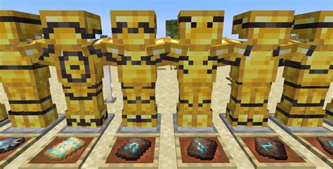 Minecraft Gold Armor