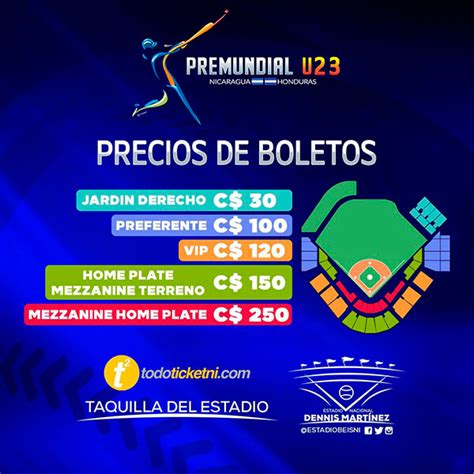 Todo Listo Para El Premundial Sub De B Isbol En Managua