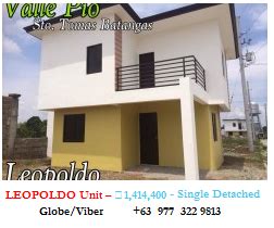 Valle Pio Sto Tomas Batangas Affordable House Lot Near Padre Pio