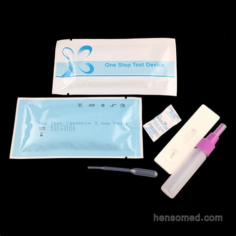 One Step Fecal Occult Blood Fob Rapid Test Cassette