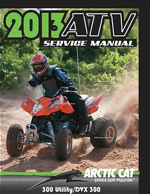 Arctic Cat Utility Dvx New Service Repair Manual