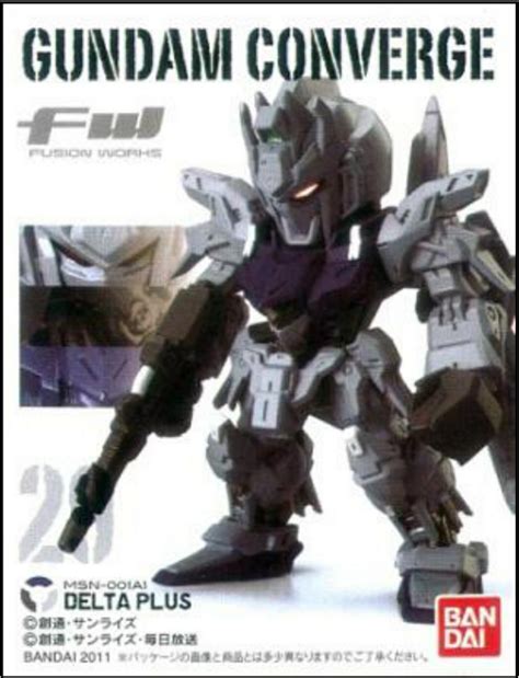 Bandai Fw Gundam Converge Vol 05 5 No 29 Delta Plus Msn 001a1 全新 現貨 日版